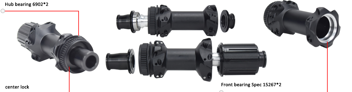 SA-RD02SL disc brake center lock hub ratchet 54T SA-RD02SL disc brake center lock hub ratchet 54T