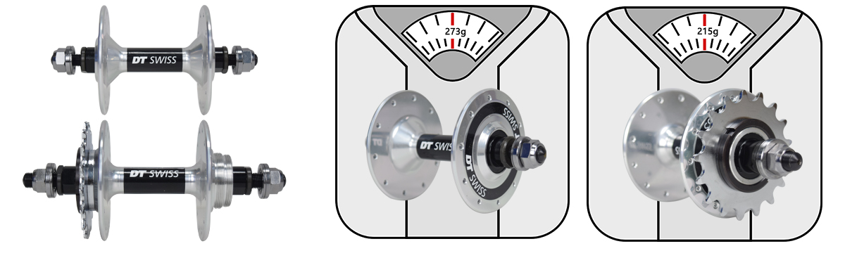 DT370 17T fixed gear hub