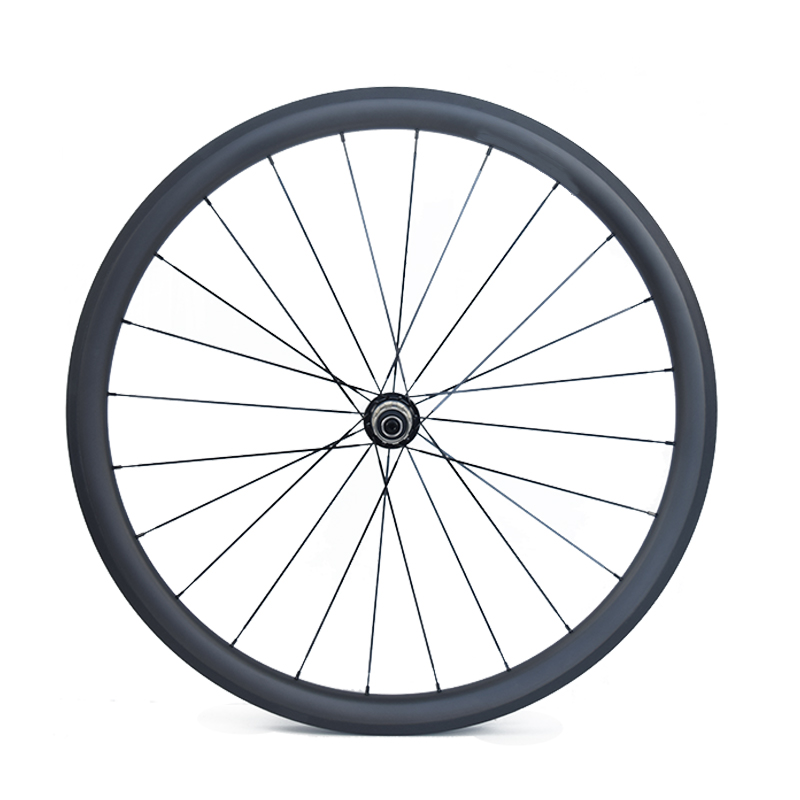 700c Carbon Road Wheelset Aero Profile Rim Brake Racing Wheels