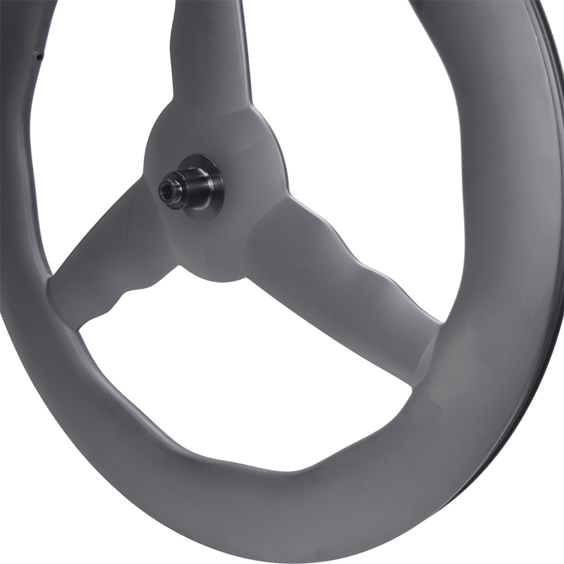 Bike wheels 3-spoke tri-spoke