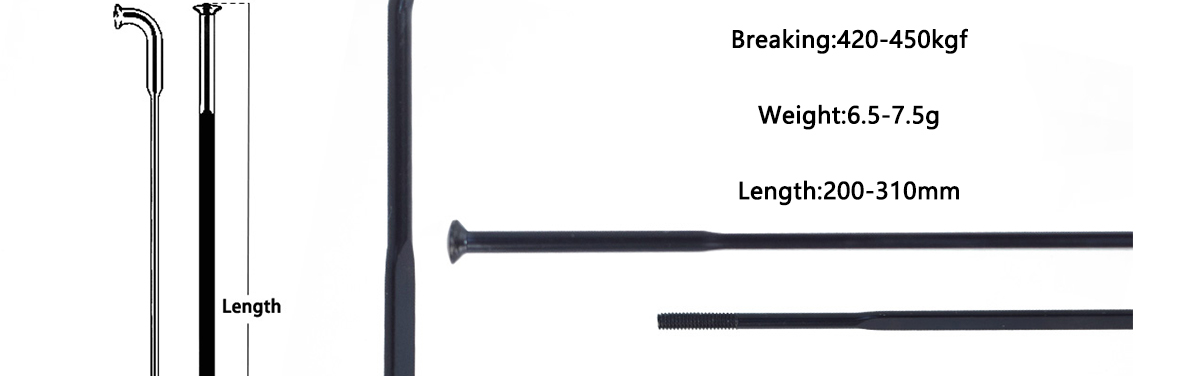 AS blade aero strong bike spokes