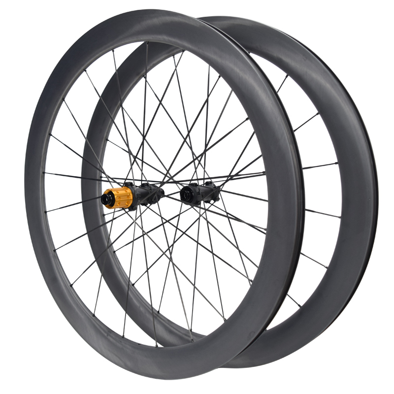 Full carbon spoke road wheels