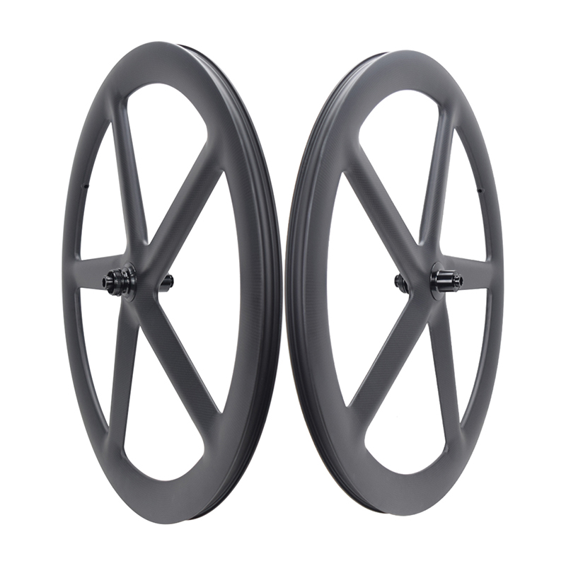 700C 5-spoke T700 carbon wheelset tubeless road bike wheel